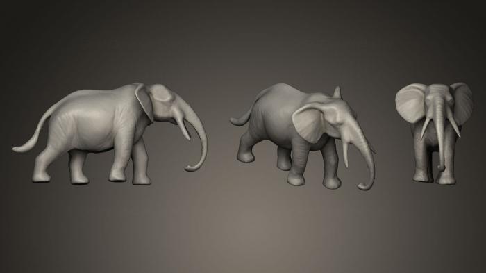 Animal figurines (STKJ_0393) 3D model for CNC machine